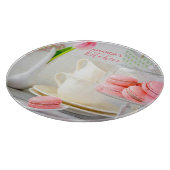 Macaroons in het KItchen-snijcomité - Ronde Snijplank (Hoek)