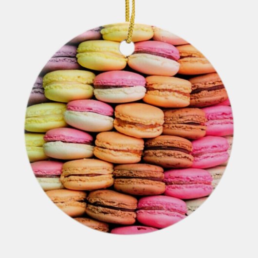 Macaroons Keramisch Ornament (Voorkant)