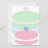 Macaroons Quince Sweet 16 Uitnodiging (Achterkant)