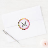 Macaroons Ronde Sticker (Envelop)