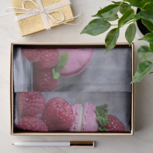 macaroons tissuepapier (Geschenk)