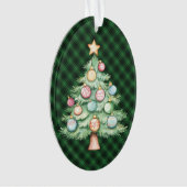 MacArthur Ancient Schotse Tartan Kerstmis Ornament (voorkant)