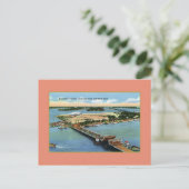  MacArthur Causeway Miami en Miami Beach Briefkaart (Staand voorkant)