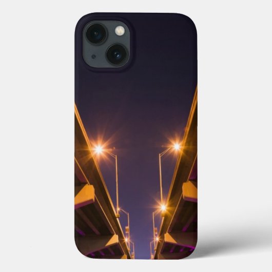 MacArthur Causeway, onderaan gezien bij schemering Case-Mate iPhone Case (Achterkant)
