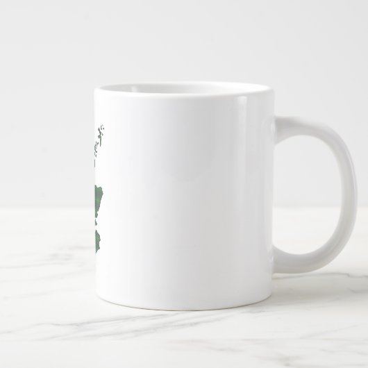 MacArthur Clan Badge Jumbo-Mok Grote Koffiekop (Rechts)