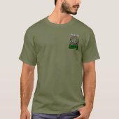 MacArthur Clan Badge & Tartan T-shirt (Voorkant)
