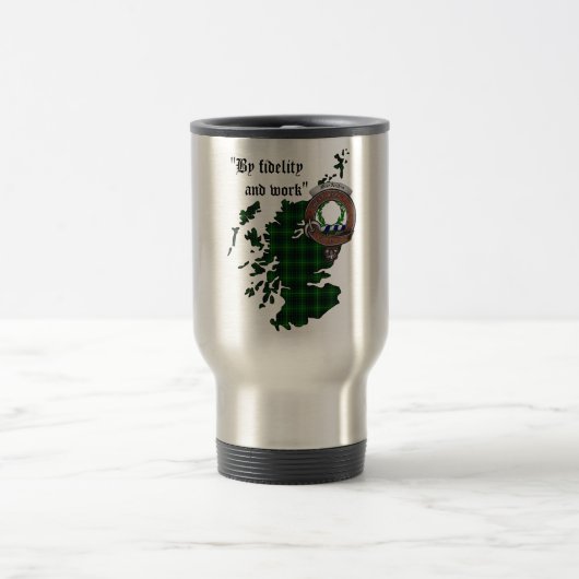 MacArthur Clan Badge Travel Mug Reisbeker (Center)