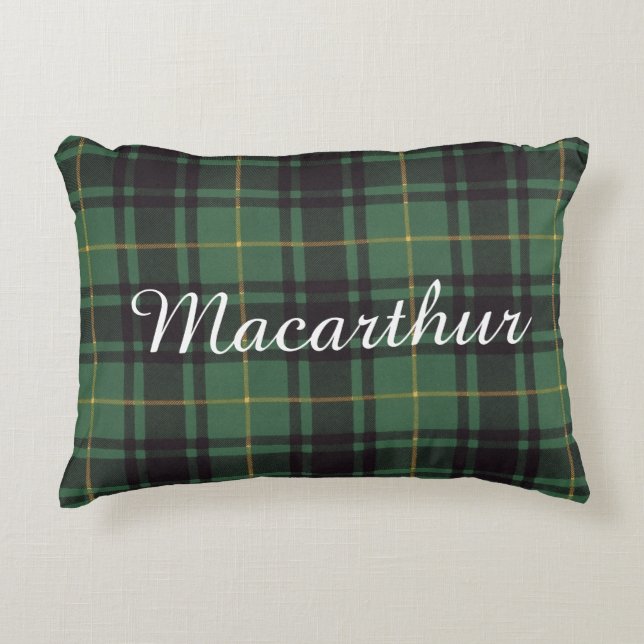 Macarthur clan Pset Scottish tartan Decoratief Kussen (Voorkant)