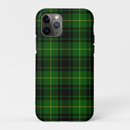 MacArthur-tartan groen geruit Case-Mate iPhone Case (Achterkant)