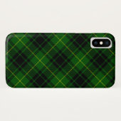 MacArthur tartan groene ruit Case-Mate iPhone Case (Achterkant (horizontaal))