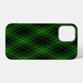 MacArthur-tartan groene ruit iPhone Hoesje (Achterkant horizontaal)