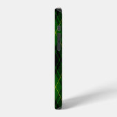 MacArthur-tartan groene ruit iPhone Hoesje (Linkerkant)