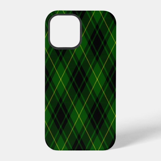 MacArthur-tartan groene ruit iPhone Hoesje (Achterkant)