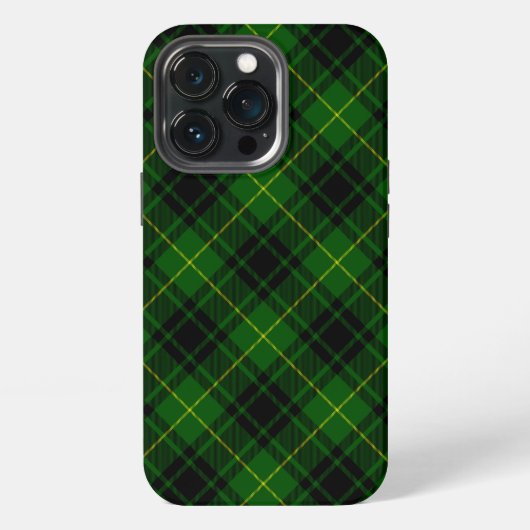 MacArthur tartan groene ruit iPhone Hoesje (Achterkant)