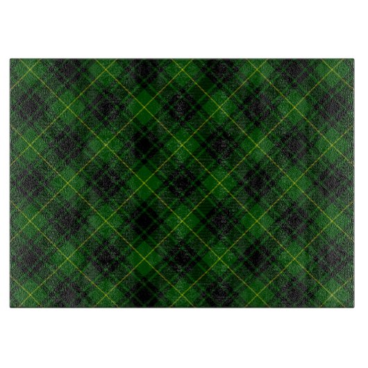 MacArthur-tartan groene ruit Snijplank (Voorkant)