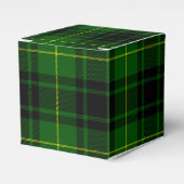 MacArthur tartan groene vleid Bedankdoosjes (Voorkant Zijde)
