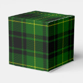 MacArthur tartan groene vleid Bedankdoosjes (Achterkant)