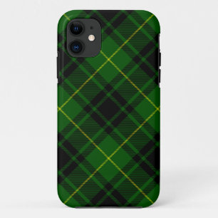 MacArthur tartan groene vleid iPhone 11 Hoesje
