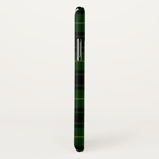 MacArthur tartan groene vleid Case-Mate iPhone Case (Achterkant / rechts)