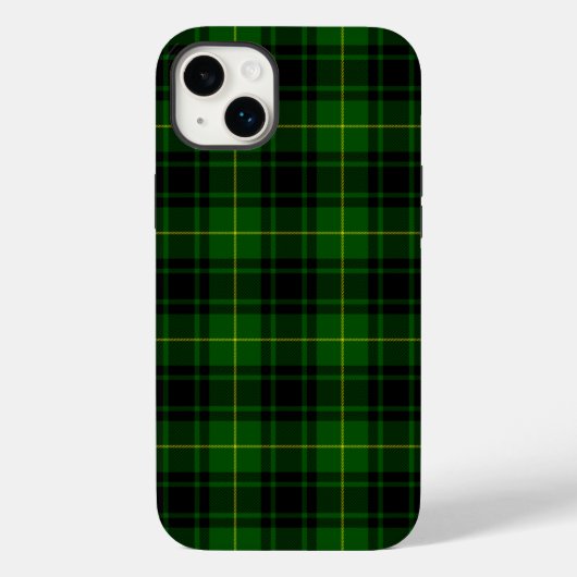 MacArthur tartan groene vleid Case-Mate iPhone Case (Achterkant)