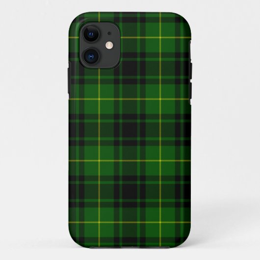 MacArthur tartan groene vleid Case-Mate iPhone Case (Achterkant)