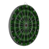 MacArthur tartan groene vleid Dartbord (Voorkant Links)