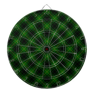 MacArthur tartan groene vleid Dartbord