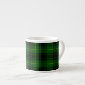 MacArthur tartan groene vleid Espresso Kop (Voorkant rechts)