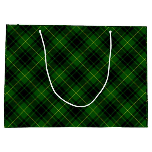 MacArthur tartan groene vleid Groot Cadeauzakje (Achterkant)