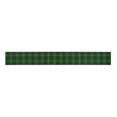 MacArthur tartan groene vleid Grosgrain Lint (Voorkant)