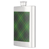 MacArthur tartan groene vleid Heupfles (Links)