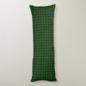 MacArthur tartan groene vleid Lichaamskussen (Achterkant (Verticaal))