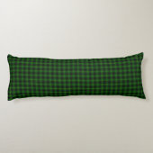 MacArthur tartan groene vleid Lichaamskussen (Achterkant)