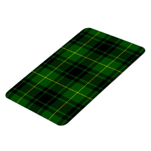MacArthur tartan groene vleid Magneet (Linkerzijde)
