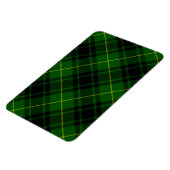 MacArthur tartan groene vleid Magneet (Linkerzijde)