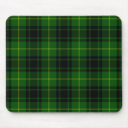 MacArthur tartan groene vleid Muismat (Voorkant)