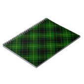 MacArthur tartan groene vleid Notitieboek (Linkerzijde)