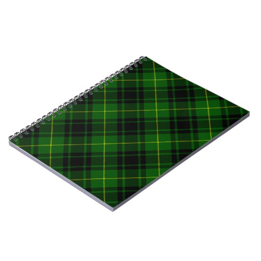 MacArthur tartan groene vleid Notitieboek (Linkerzijde)