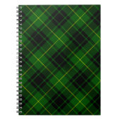 MacArthur tartan groene vleid Notitieboek (Voorkant)