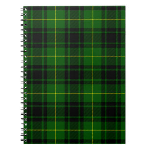 MacArthur tartan groene vleid Notitieboek
