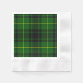 MacArthur tartan groene vleid Servetten (Voorkant)