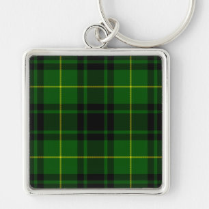 MacArthur tartan groene vleid Sleutelhanger