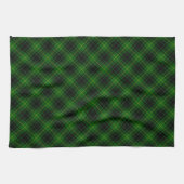 MacArthur tartan groene vleid Theedoek (Horizontaal)