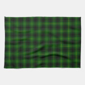 MacArthur tartan groene vleid Theedoek (Horizontaal)
