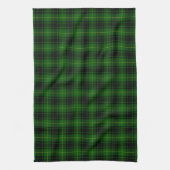 MacArthur tartan groene vleid Theedoek (Verticaal)