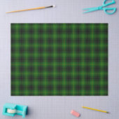 MacArthur tartan groene vleid Tissuepapier (Craft)