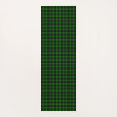 MacArthur tartan groene vleid Yogamat (Achterkant)