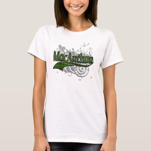 MacArthur Tartan Grunge T-shirt (Voorkant)