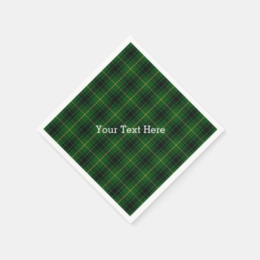 MacArthur Tartan Plaid Papieren servetten (Hoek)
