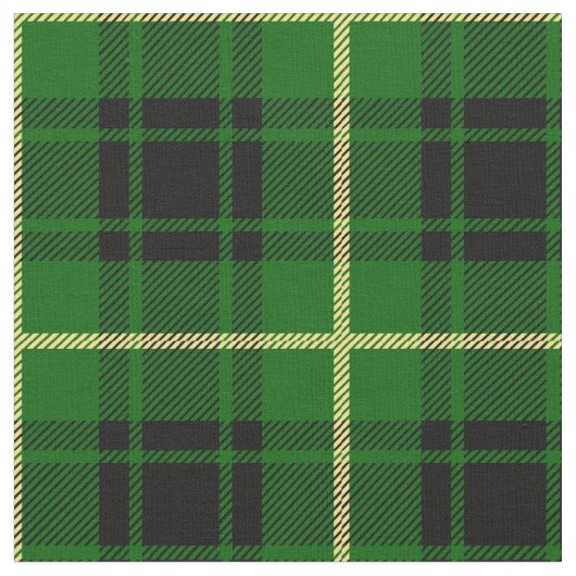 MacArthur Tartan Print Stof (Close Up)